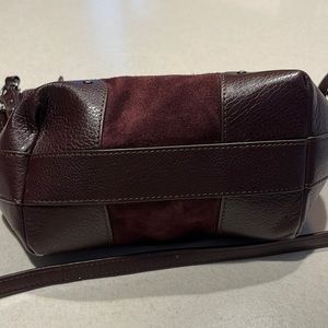 Coach suede shoulder bag.  Great condition, non smoking house.